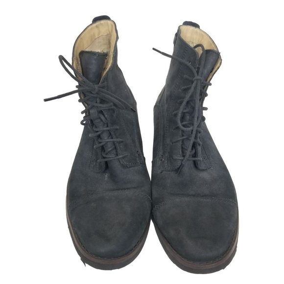 Sebago Mens 9.5M Black Suede Leather Waterproof Lace Up Rutland Chukka Boots main image 10